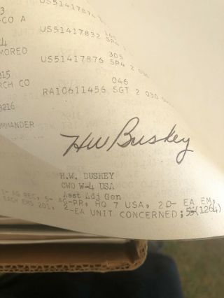 RARE Elvis Presley 7th Army,  Feb 1960 Re - Deployment Papers - 6