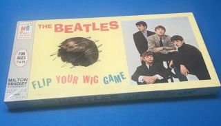 In Shrink Wrap Vintage 1964 Beatles Flip Your Wig Board Game
