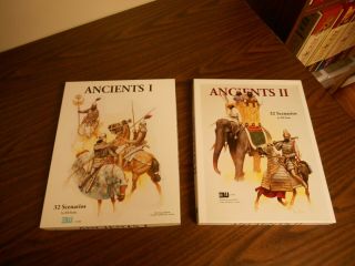 Ancients I,  Ancients Ii Set,  32 Scenarios,  3w 1992,  Complete,  Unpunched