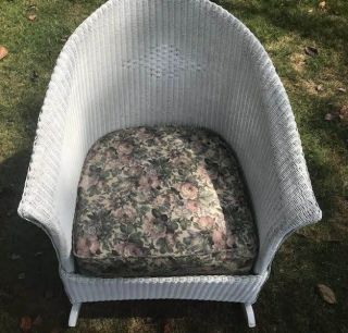 Patio Loveseat,  Rocker,  Chair Antique Wicker Furniture FA Whitney Carriage Co. 8