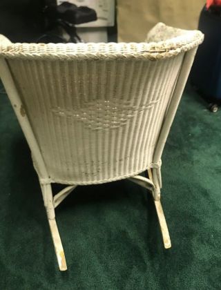 Patio Loveseat,  Rocker,  Chair Antique Wicker Furniture FA Whitney Carriage Co. 9