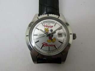 Vintage Tudor Prince Day Date President Automatic Micky Dial Men Watch