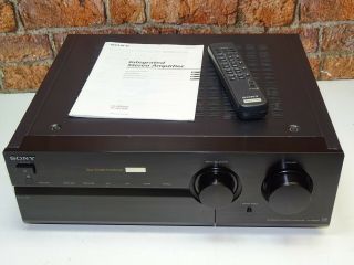 Sony Ta - Fb930r Qs Range Vintage Hi Fi Phono Stage Integrated Amplifier,  Remote