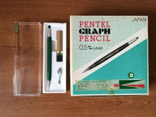 Vintage Mechanical Pencil Pentel Graph : Keuffel & Esser : Japan : Nos