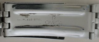 Vintage 1974 Omega Stainless Steel Watch Band Bracelet 10 - 74 7