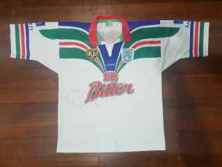 Auckland Warriors 1995 Vintage Away Jersey Arl Nrl Zealand Rugby League