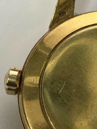 Vintage Omega Seamaster 18k solid Yellow Gold cal.  501 Automatic Waterproof Case. 5