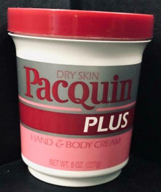 Pacquin Plus Hand And Body Cream 8 Oz Pfizer Rare Discontinued Vintage Beauty