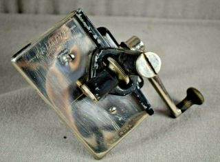 Antique Stapleless Stapler Vintage Paper Krimpit Brand Crimper Seiders Mather