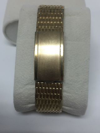 Vintage 18k Gold Movado KINGMATIC Swiss Made 28 Jewels Wrist Watch 36mm Case 3