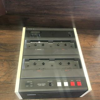 Vintage Sony Ccp - 1300 Audio Cassette Duplicator High Speed / Monaural 16 X Speed