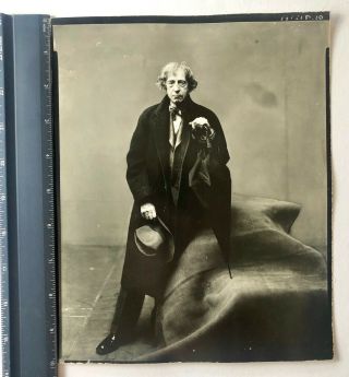 Irving Penn John Marin Vintage Silver Gelatin Print Photographers Handstamp 2