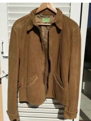 Nwt Levis Lvc Levis Vintage Clothing Menlo Skyfall Leather Jacket Sz M