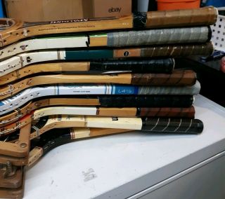 10 Vintage Wooden Tennis Rackets Antique Wilson Spalding Wooden Kramer Poncho