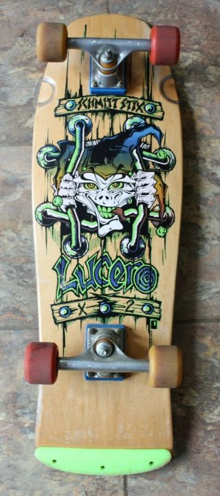 Vintage 1987 Schmitt Stix Skateboard