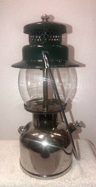Vintage Coleman Model 242c Single Mantle Gas Lantern Dated 8/48 - Restored