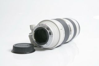 Canon EF 70 - 200 mm F/2.  8L IS II USM Telephoto Lens,  Rarely 4