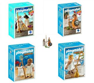 Collectibles Playmobil History Ancient Greek Gods 9149,  9150,  9523,  9524 Boxed