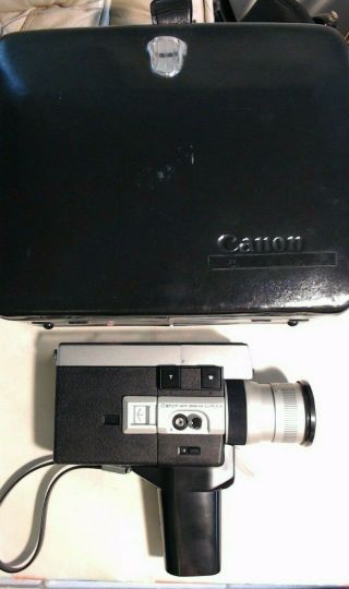 Vintage Canon Auto Zoom 518 8 Camera W/ Case