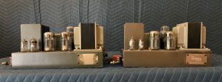 Rare Vintage Pair Quad Ii Vacuum Tube Power Amplifiers Classic Hifi Uk Made