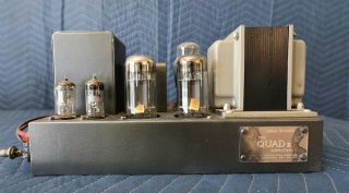 Rare Vintage Pair Quad II Vacuum Tube Power Amplifiers Classic HiFi UK Made 7