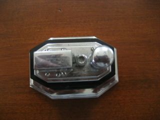 Vintage Ronson Touch Tip Table Lighter Art Deco 2
