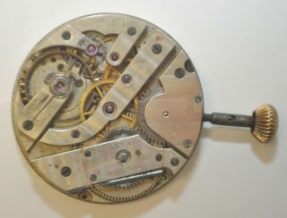 Antique Tiffany & Co Patek Philippe Pocket Watch 42mm Movement for restoration 6