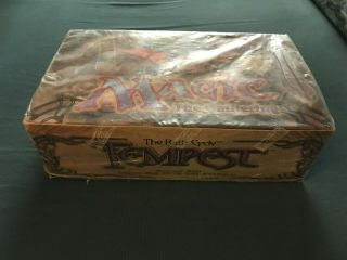 Mtg Magic Gathering Factory Korean Tempest Booster Box Reserved List Rare