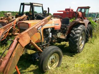 1983 Allis Chalmers 6140 Diesel Loader Antique Tractor Deere A B G H