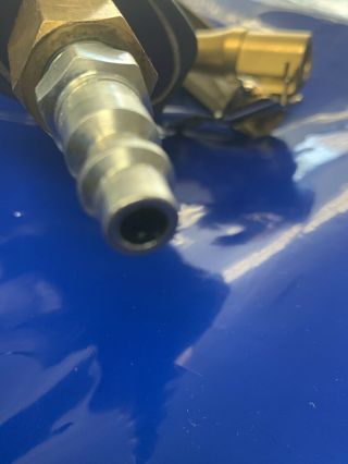Vintage BLUE POINT Industrial Air Pressure Pump Tire Inflation Tool Gauge 8