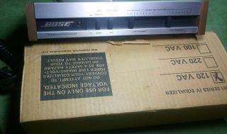 Bose 901 Series Iv Active Equalizer Vintage Rare - - Look