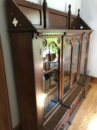 Victorian Bookcase Hardwood_