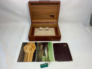 Vintage Rolex Day - Date Watch Box Case 71.  00.  01 Booklet 0822032