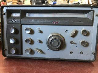 National Model Nc - 300 Vintage Hf Ham Radio Tube Receiver