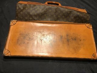 Rare vintage Louis Vuitton Steamer Bag 55 Duffle Luggage Travel Trunk Mono 3