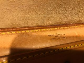 Rare vintage Louis Vuitton Steamer Bag 55 Duffle Luggage Travel Trunk Mono 8