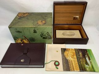 Vintage Rolex Day - Date Watch Box Case 71.  00.  06 Booklet 0810047