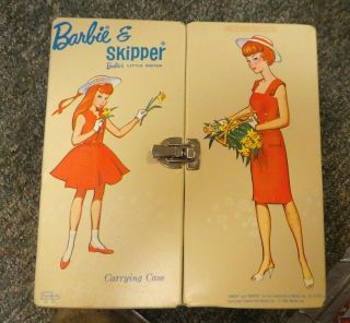 3 Vintage Barbie Dolls - Clothes - Accessories - Carrying Case - 1960 ' s 2
