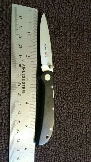 Vintage Al Mar Pocket Knife Moki / Japan Aus8 Blade Ultralight