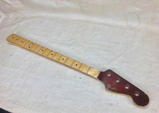 Vintage 1980 Fender Precision Bass Special Neck Broken Truss Rod -