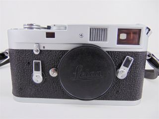 Vintage Leica M4 35mm Rangefinder Film Camera Body Only No.  1191530 9