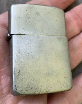 Vintage Zippo Lighter - 3 Barrel Pat 2032695 6