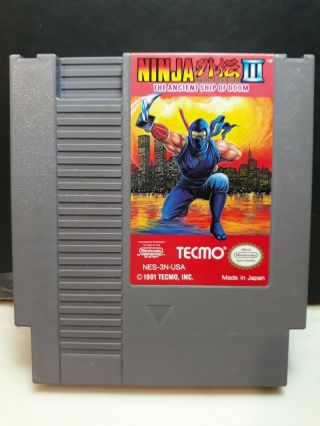 Ninja Gaiden Iii: The Ancient Ship Of Doom (nintendo Entertainment System,  1991)