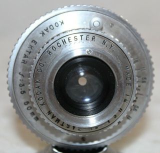 RARE Kodak Ektra RANGEFINDER CAMERA Ektar 50mm 3.  5 Lens CASE NEAR 12