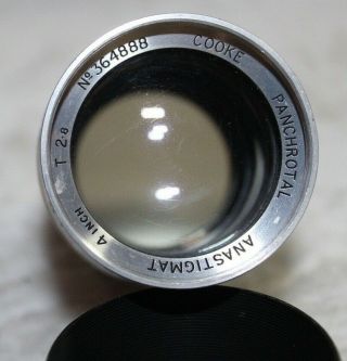 Very Rare Cooke Panchrotal Anastigmat 4 " 100mm T 2.  8 Lens Modified To Leica Ltm