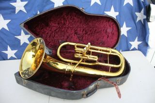 Vintage Buescher True Tone Euphonium/baritone Horn (tested/works)