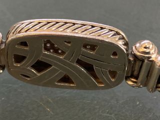 david yurman sterling silver bracelet With Diamonds Cluster RARE Jewelry 2 C. 6