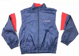 Vintage 90’s Tommy Hilfiger Athletics Blue Red White Track Suit Men 