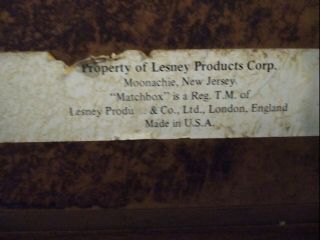 Vintage Matchbox Store Display Case from Lesney Products 7