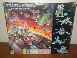 transformers g1 vintage trypticon 100 complete electronics work box 10